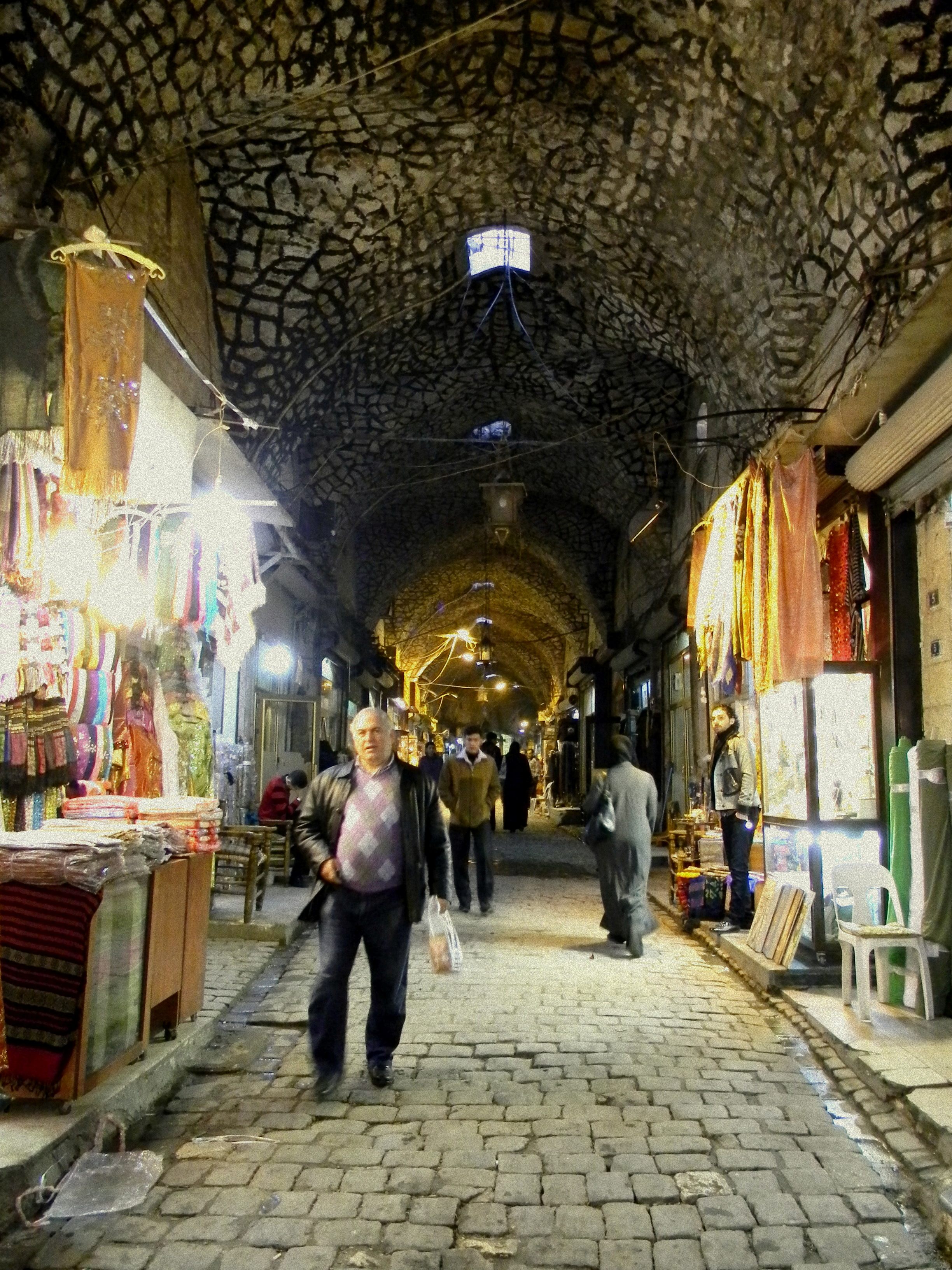 Aleppo's roofed souq